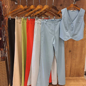 Conjunto Andressa Alfaiataria - Elegância e Conforto do linho