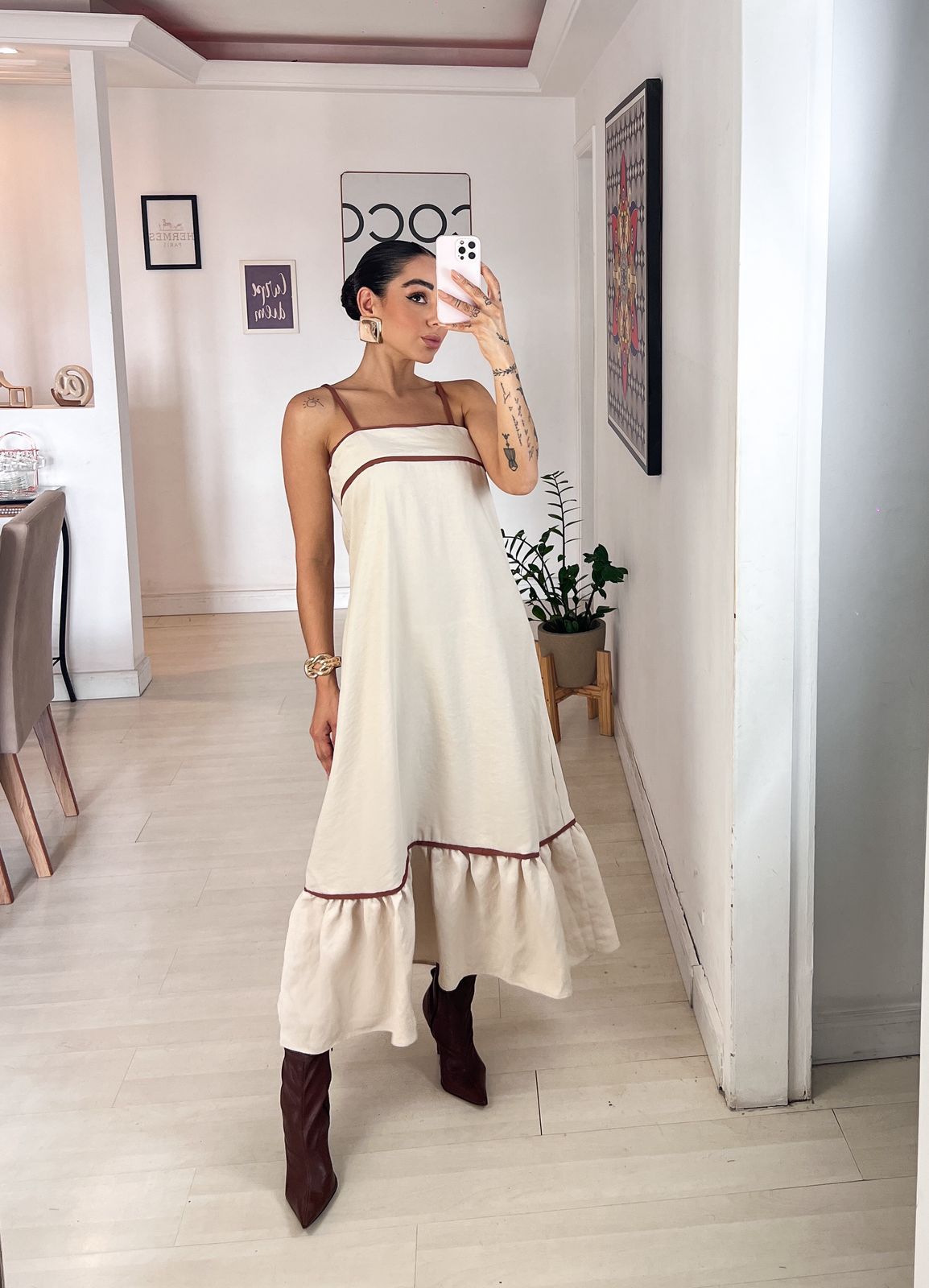 Vestido Linho – Leveza, frescor e sofisticação atemporal