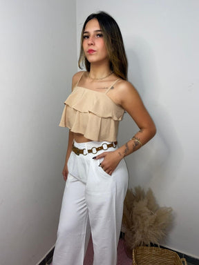 Calça Pantalona em Viscose – Leveza, conforto e elegância com caimento fluido